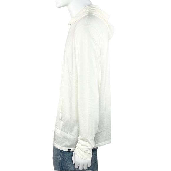 Threads 4 Thought Tri-Blend Pullover Hoodie in WHITE - Picture 2 of 8